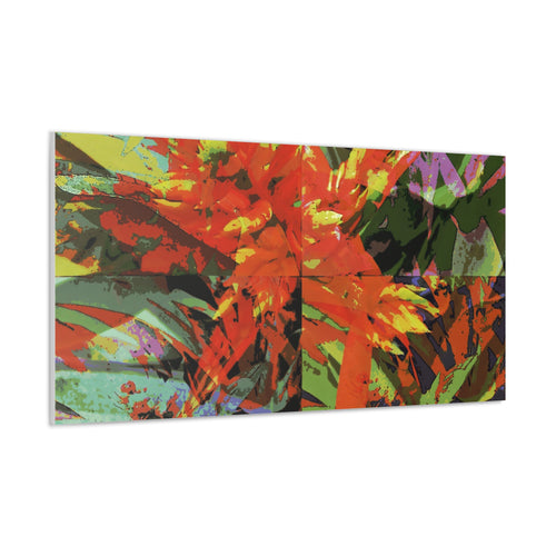 bromiliad canvas Wall Art
