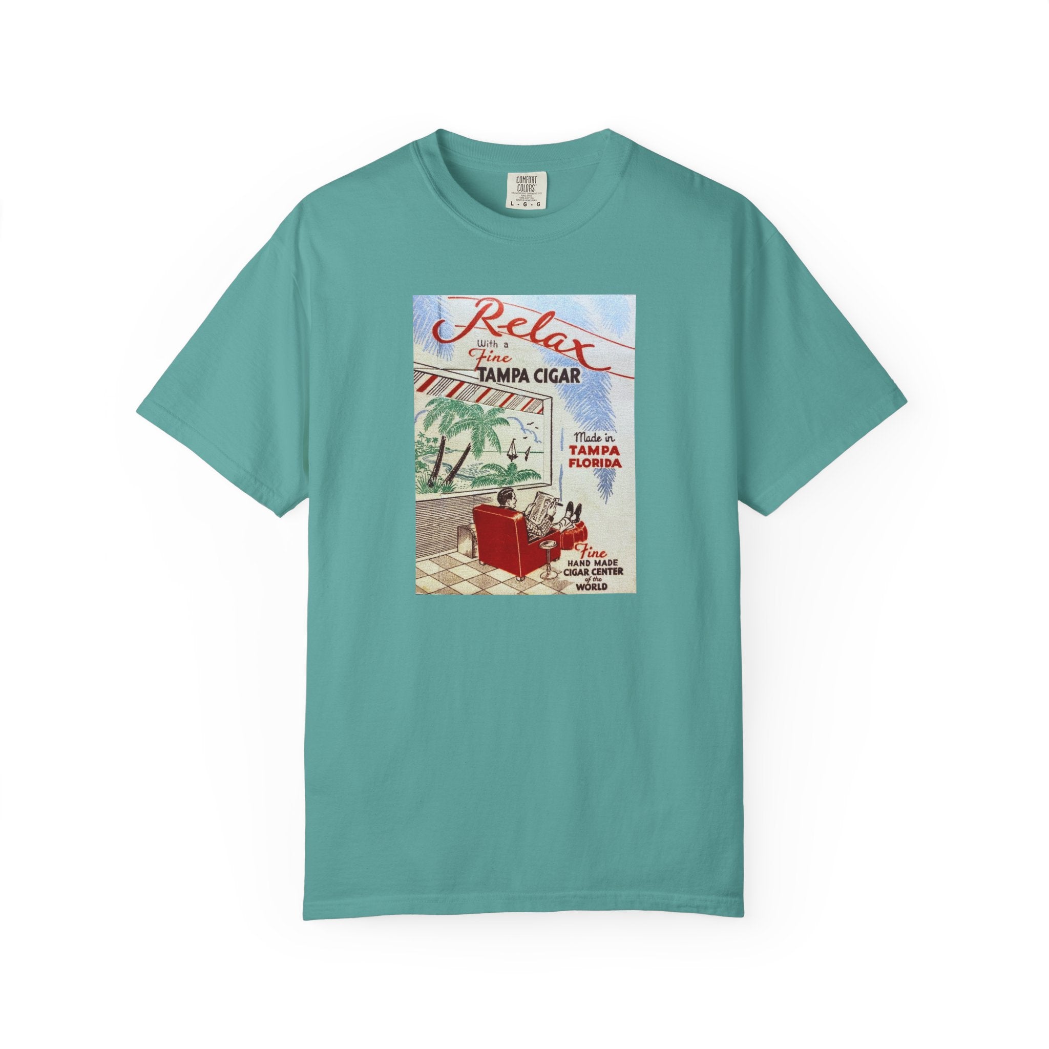 Relax with a Tampa Cigar Vintage  T-Shirt
