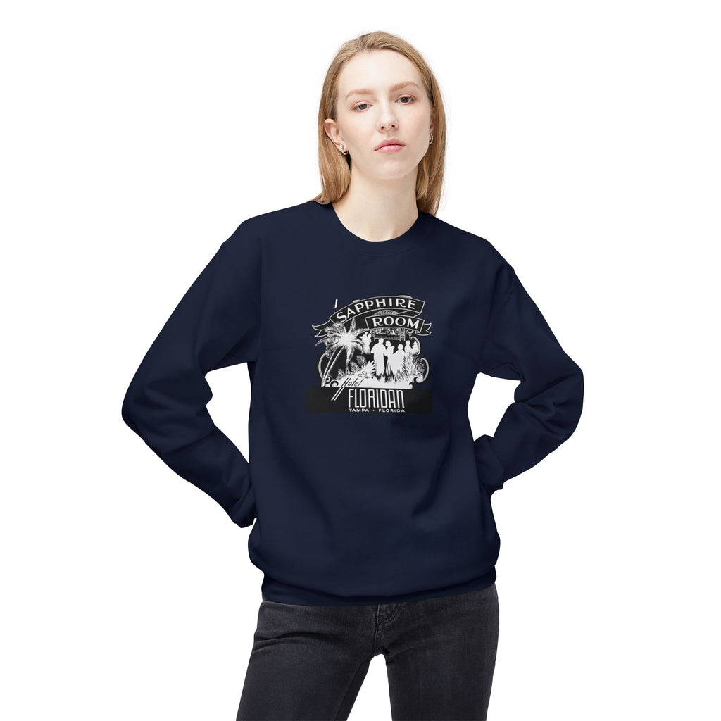 Vintage Sapphire (Surefire) Room Tampa Crewneck Sweatshirt |