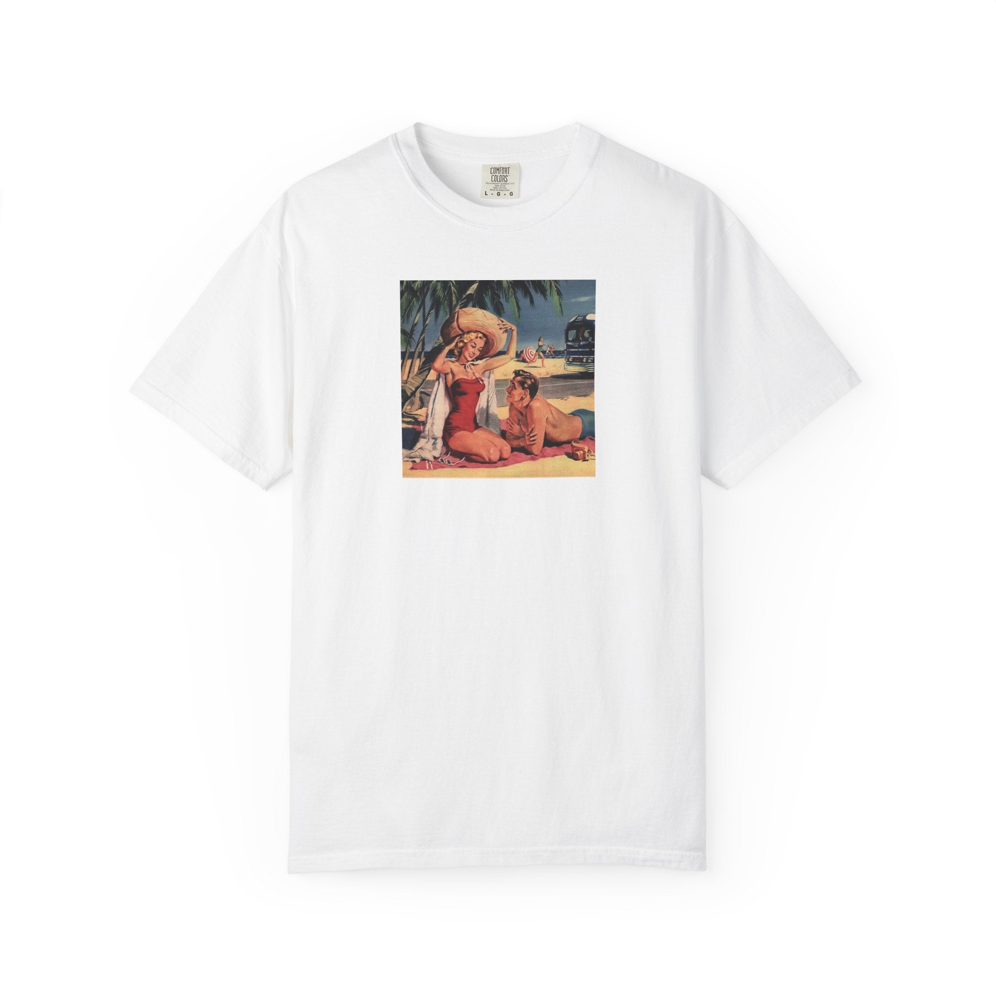 retro Florida beach scene  T-shirt