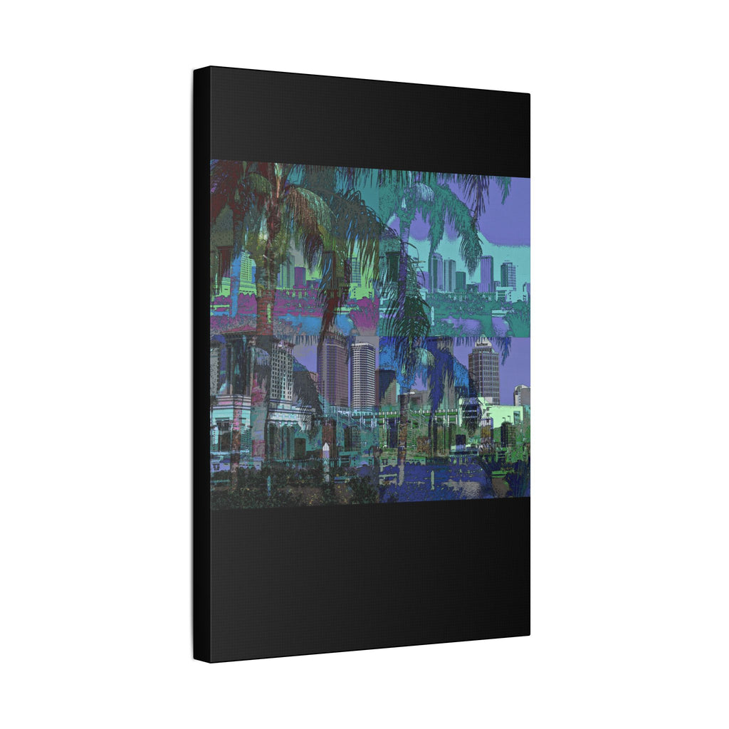 downtown Tampa — streched canvas