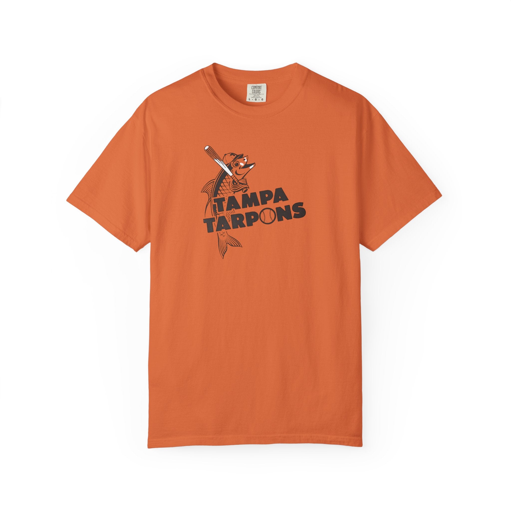retro Tampa Tarpons--- Unisex Garment-Dyed T-shirt
