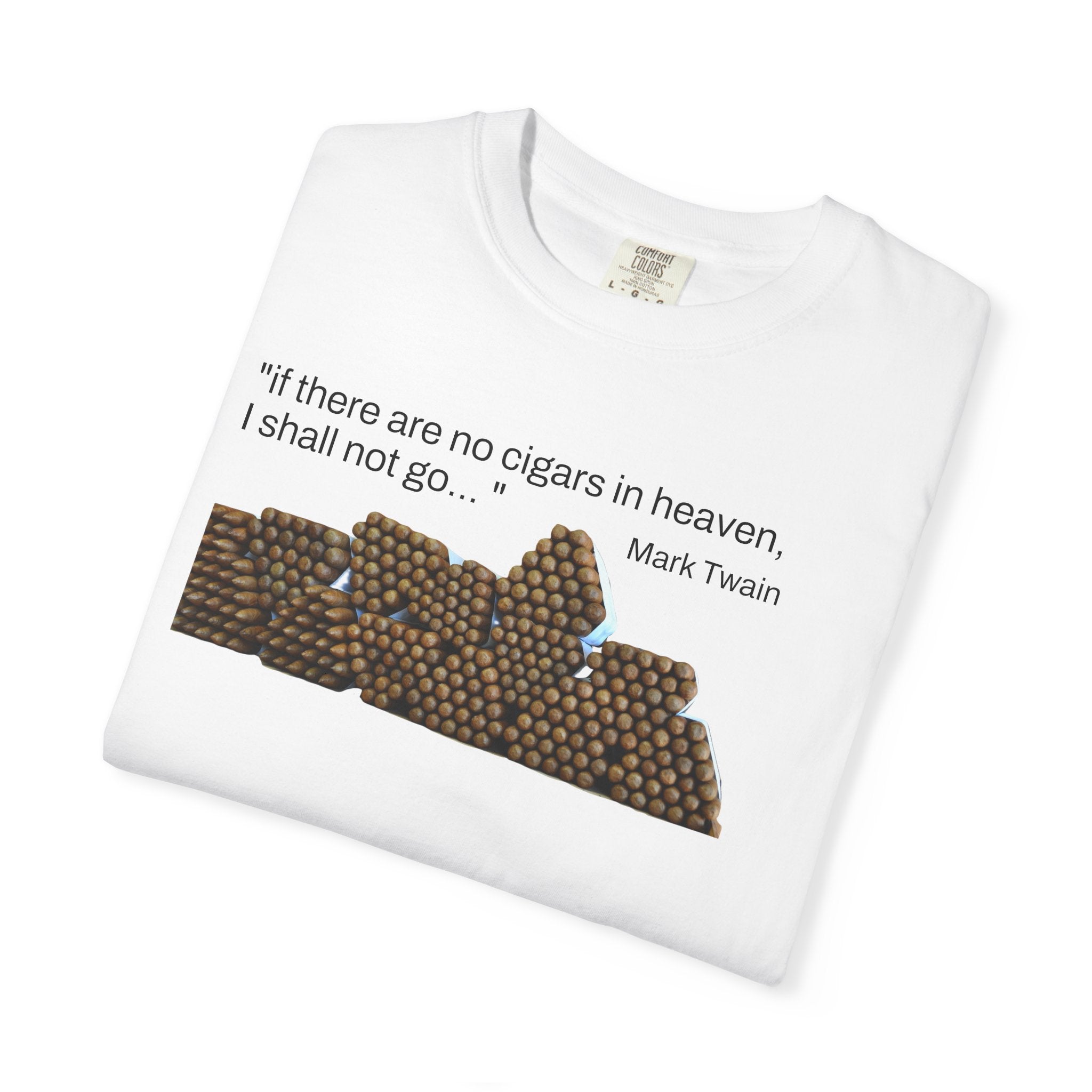 Mark Twain cigars---- Unisex Garment-Dyed T-shirt