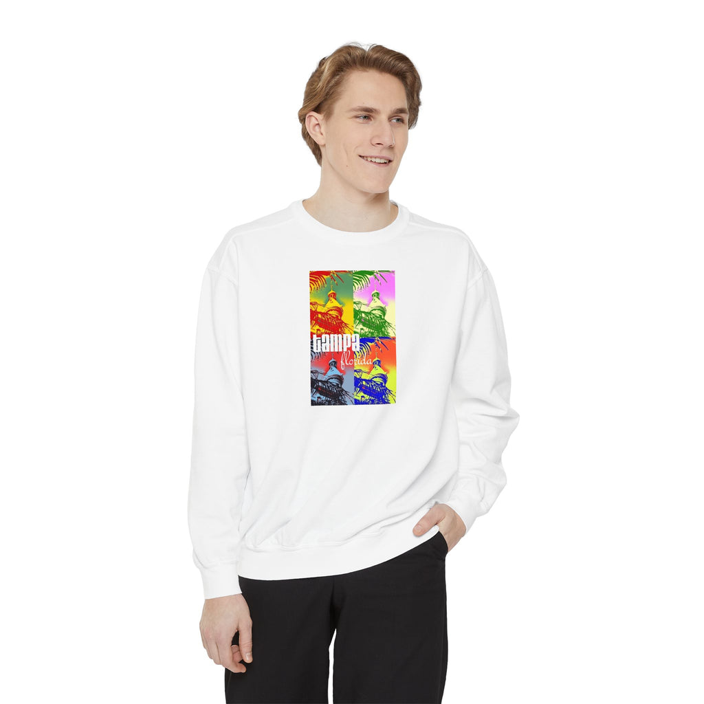 Unisex Garment-Dyed Sweatshirt-   Tampa