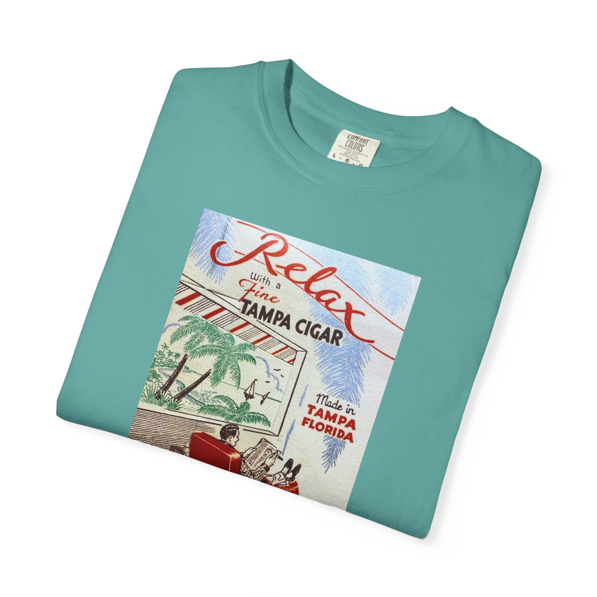 Relax with a Tampa Cigar Vintage  T-Shirt