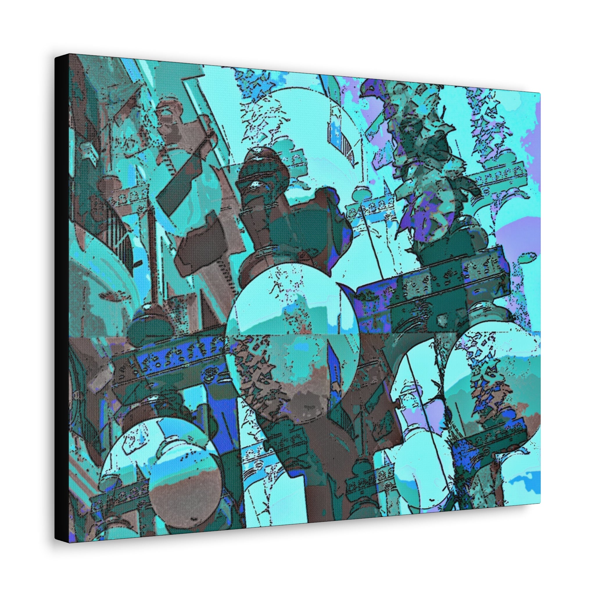 Ybor City streetlight-  canvas  Wall art