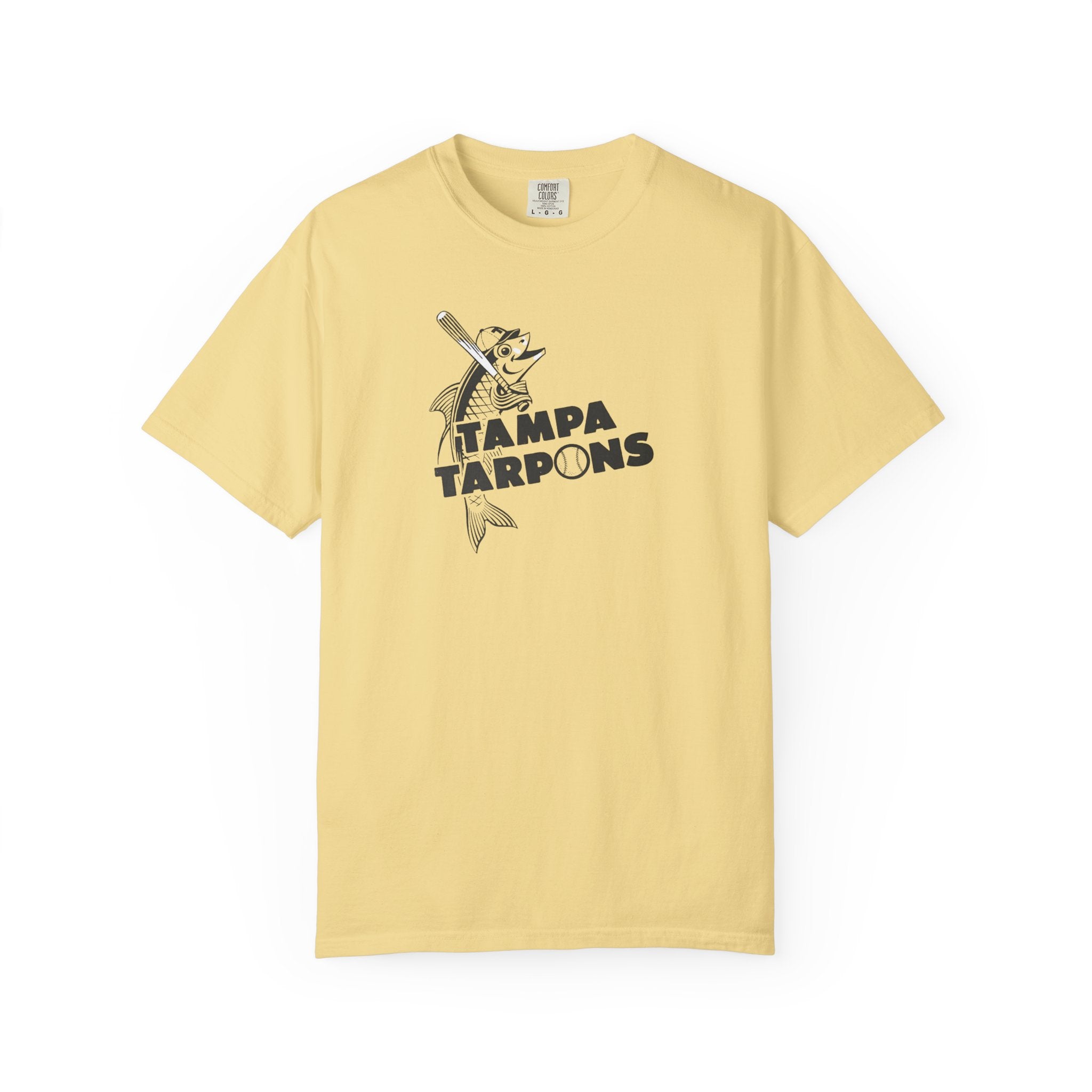 retro Tampa Tarpons--- Unisex Garment-Dyed T-shirt
