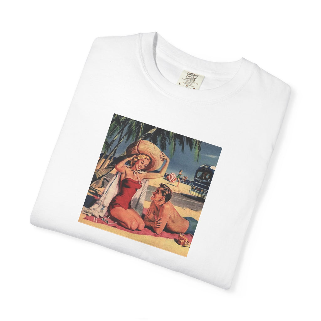 retro Florida beach scene  T-shirt