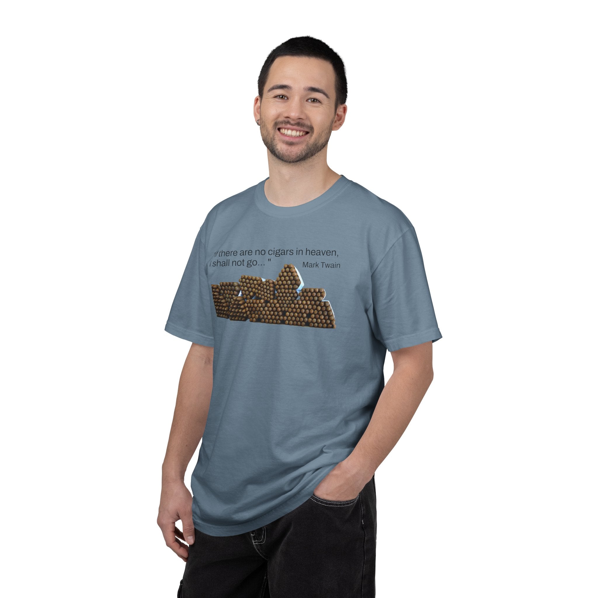 Mark Twain cigars---- Unisex Garment-Dyed T-shirt