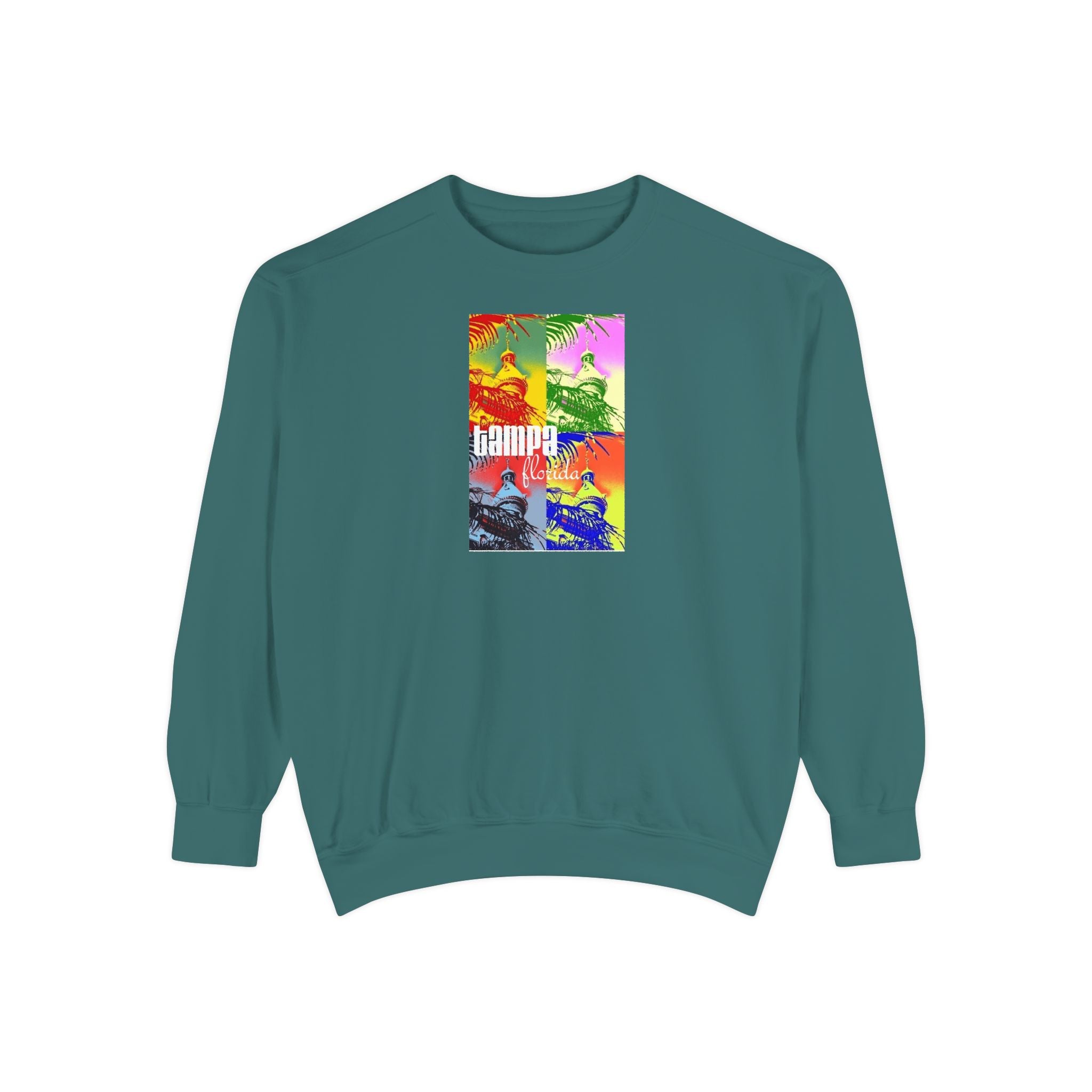Unisex Garment-Dyed Sweatshirt-   Tampa