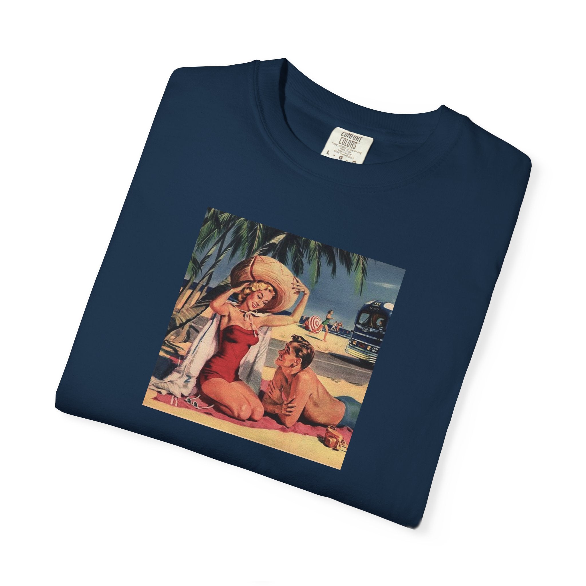 retro Florida beach scene  T-shirt